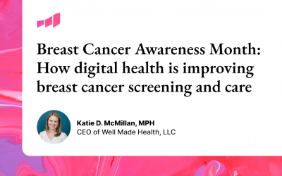 Breast Cancer Awareness Month: How digital health is improving breast cancer screening and care