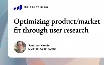 Optimizing product/market fit through user research
